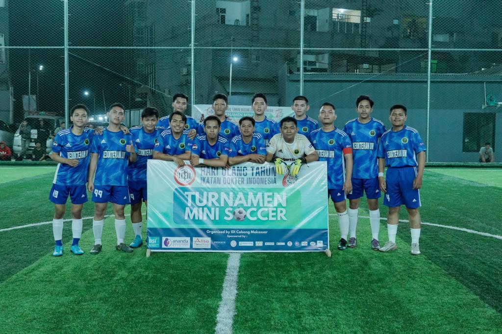 SEROTONIN FC KEDOKTERAN UIN DEBUT MINI SOCCER CUP IKATAN DOKTER INDONESIA (IDI) MAKASSAR