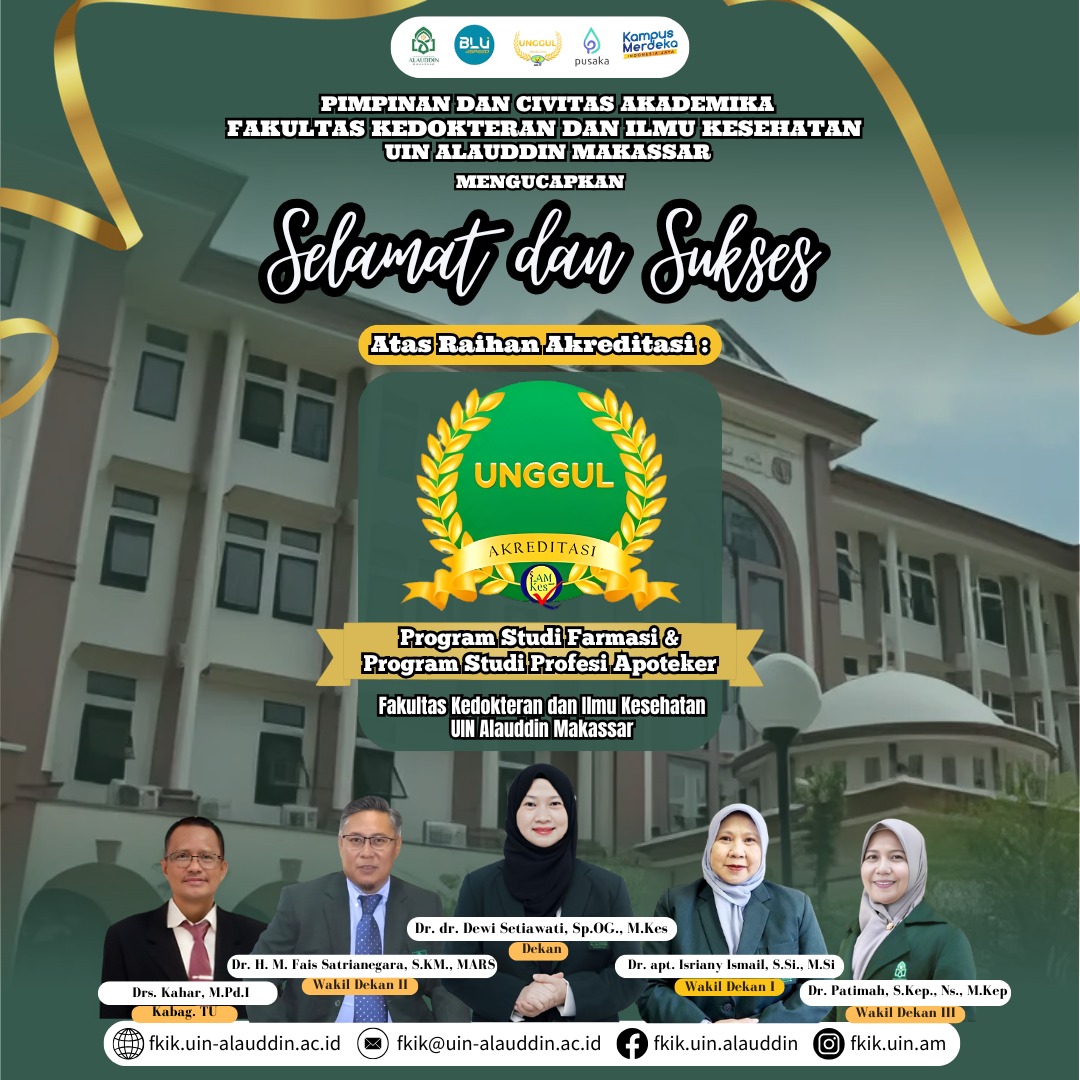 Akreditasi Unggul Farmasi dan Apoteker