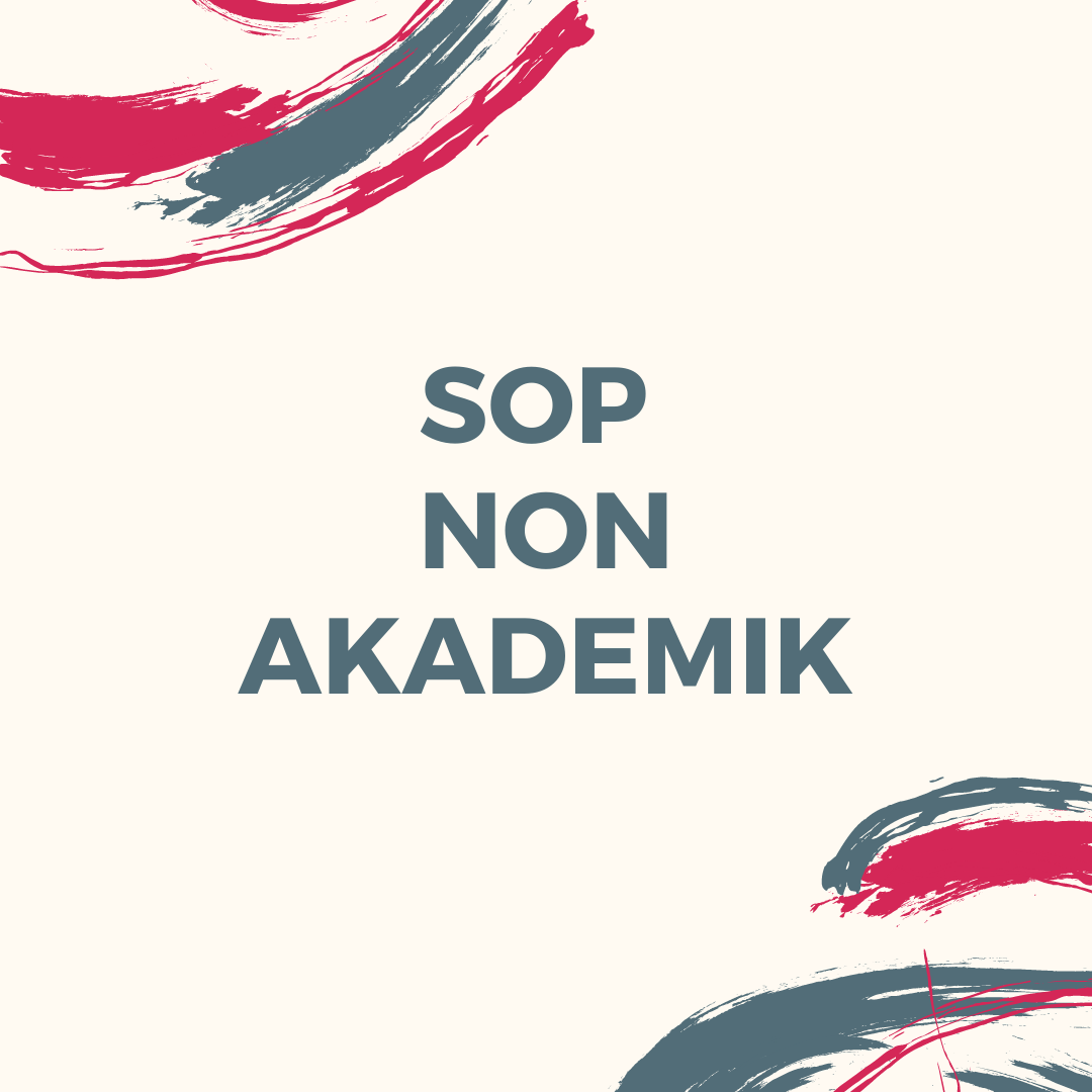 SOP NON AKADEMIK