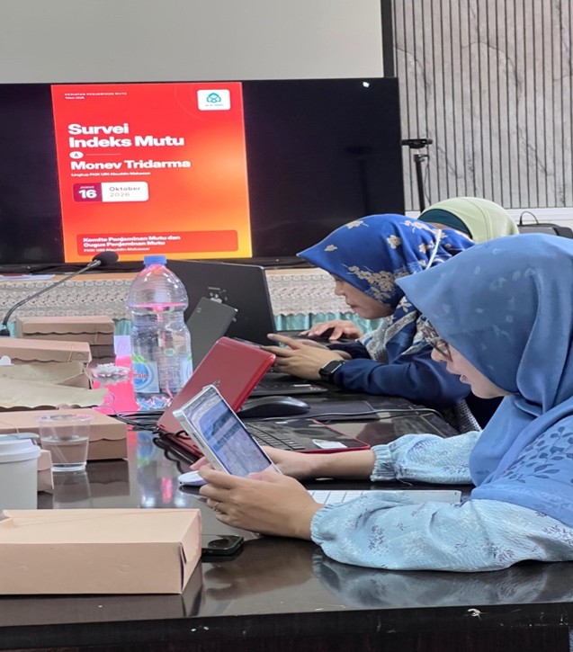KPM dan GPM FKIK UIN Alauddin Makassar Laksanakan Survei Indeks Mutu dan Monev Tridarma Tahun 2026