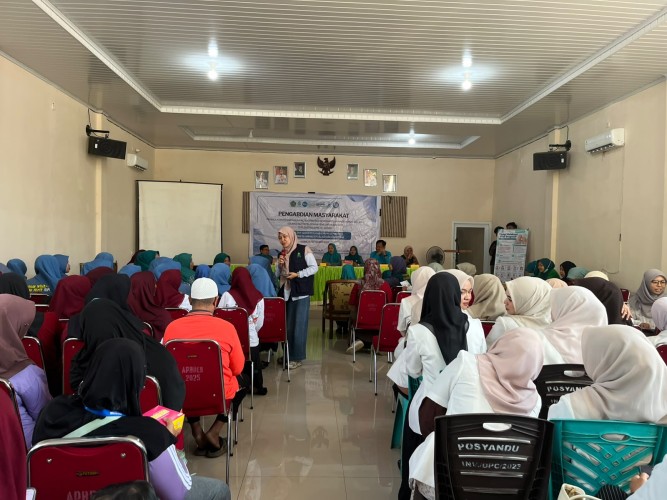 FKIK UIN Alauddin Makassar Gelar Pengabdian Masyarakat di Puskesmas Paccelekang, Edukasi Kesehatan hingga Pelatihan Pembuatan Balsem