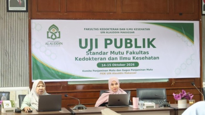 FKIK UIN Alauddin Makassar Gelar Peninjauan Ulang dan Uji Publik Standar Mutu