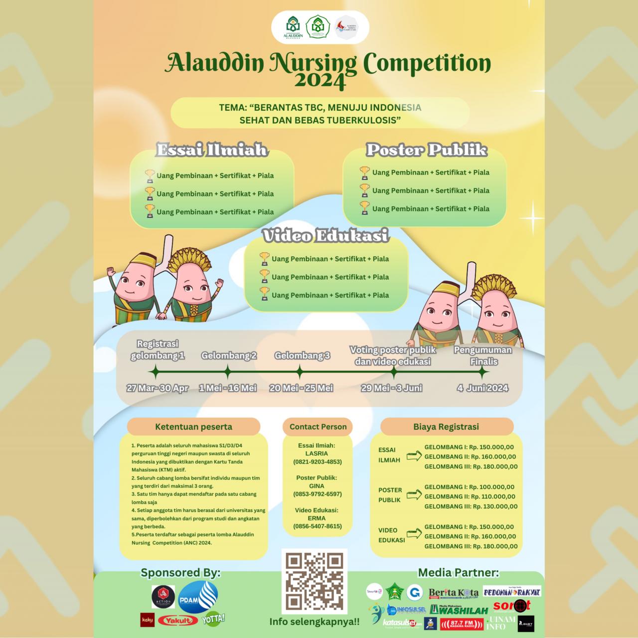 HMJ Keperawatan Kembali Gelar Alauddin Nursing Competition Tingkat Nasional